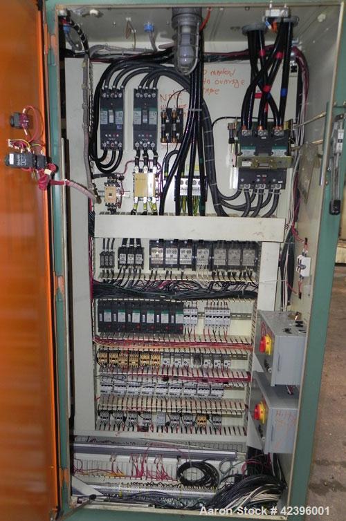 Used Davis Standard Sterling Sheet Line Consisting Of: (1) Davis Standard 6’' diameter single screw extruder, approximate 30:1 L/D ratio, electrically heated, water cooled, non-vented 6 zone barrel w...