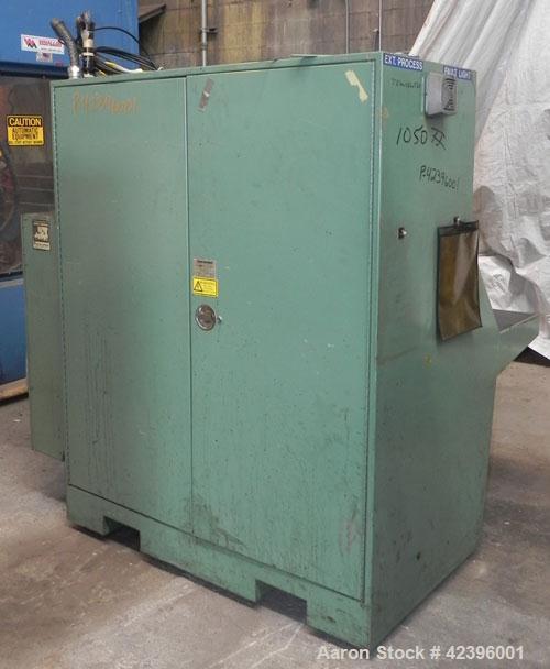 Used Davis Standard Sterling Sheet Line Consisting Of: (1) Davis Standard 6’' diameter single screw extruder, approximate 30:1 L/D ratio, electrically heated, water cooled, non-vented 6 zone barrel w...