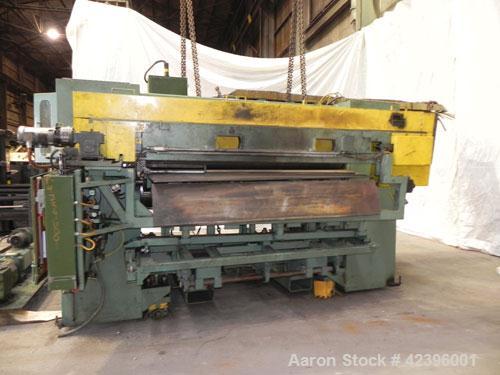 Used Davis Standard Sterling Sheet Line Consisting Of: (1) Davis Standard 6’' diameter single screw extruder, approximate 30:1 L/D ratio, electrically heated, water cooled, non-vented 6 zone barrel w...