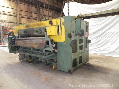 Used Davis Standard Sterling Sheet Line Consisting Of: (1) Davis Standard 6’' diameter single screw extruder, approximate 30:1 L/D ratio, electrically heated, water cooled, non-vented 6 zone barrel w...