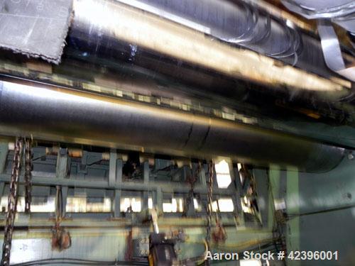 Used Davis Standard Sterling Sheet Line Consisting Of: (1) Davis Standard 6’' diameter single screw extruder, approximate 30:1 L/D ratio, electrically heated, water cooled, non-vented 6 zone barrel w...