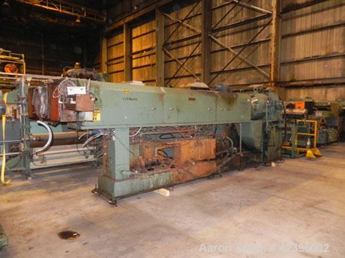 Used Sterling Sheet Line Consisting Of: (1) Sterling 6’' diameter single screw extruder, approximate 32:1 L/D ratio, electrically heated, water cooled, non-vented 6 zone barrel with closed loop syste...