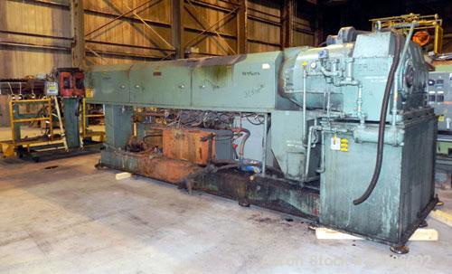 Used Sterling Sheet Line Consisting Of: (1) Sterling 6’' diameter single screw extruder, approximate 32:1 L/D ratio, electrically heated, water cooled, non-vented 6 zone barrel with closed loop syste...