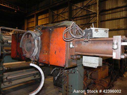 Used Sterling Sheet Line Consisting Of: (1) Sterling 6’' diameter single screw extruder, approximate 32:1 L/D ratio, electrically heated, water cooled, non-vented 6 zone barrel with closed loop syste...