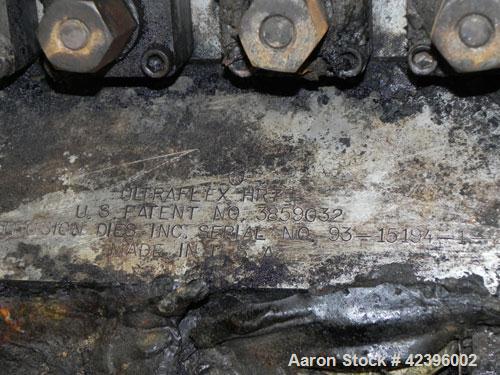 Used Sterling Sheet Line Consisting Of: (1) Sterling 6’' diameter single screw extruder, approximate 32:1 L/D ratio, electrically heated, water cooled, non-vented 6 zone barrel with closed loop syste...