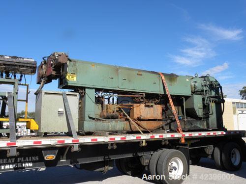 Used Sterling Sheet Line Consisting Of: (1) Sterling 6’' diameter single screw extruder, approximate 32:1 L/D ratio, electrically heated, water cooled, non-vented 6 zone barrel with closed loop syste...