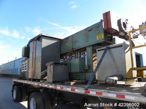 Used Sterling Sheet Line Consisting Of: (1) Sterling 6’' diameter single screw extruder, approximate 32:1 L/D ratio, electrically heated, water cooled, non-vented 6 zone barrel with closed loop syste...