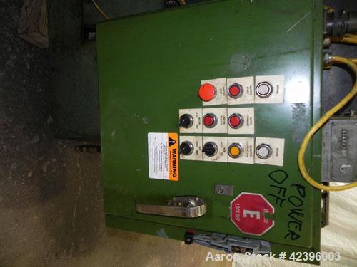 Used Davis Standard Sterling Sheet Line Consisting Of: (1) Sterling 6’' diameter single screw extruder, approximate 32:1 L/D ratio, electrically heated, water cooled, non-vented 6 zone barrel with cl...