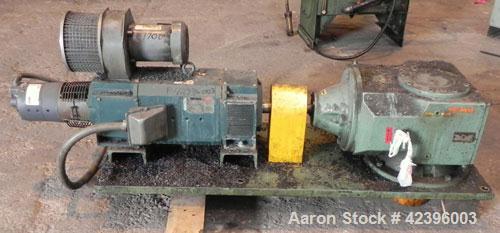 Used Davis Standard Sterling Sheet Line Consisting Of: (1) Sterling 6’' diameter single screw extruder, approximate 32:1 L/D ratio, electrically heated, water cooled, non-vented 6 zone barrel with cl...