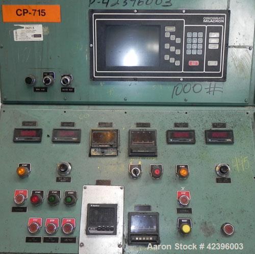 Used Davis Standard Sterling Sheet Line Consisting Of: (1) Sterling 6’' diameter single screw extruder, approximate 32:1 L/D ratio, electrically heated, water cooled, non-vented 6 zone barrel with cl...