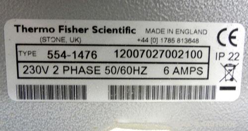Unused- Thermo Fisher Scientific Sheet & Ribbon Haul-Off System Type 554-1476, Consisting Of: (1) Chill Roll with (3) Approximate 8” wide x 4-1/4” diameter cored rolls, rated 5 bar (75psi) maximum at...