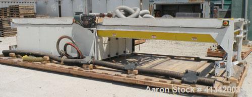 Used Vulcan Fork Sheet Stacker, model FSS48. 96'' x 48'' maximum sheet, 24'' maximum stack height with skid, serial #A5162.