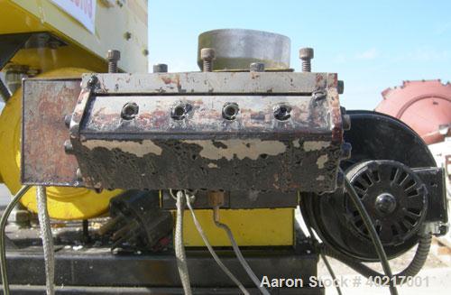 Used Wayne Machine and Die Company sheet line consisting of:  (1) 3/4" single screw extruder, approximate 20:1 L/D ratio, 3 zone barrel, 2 barrel, 1 die zone, electrically heated, air cooled, water c...