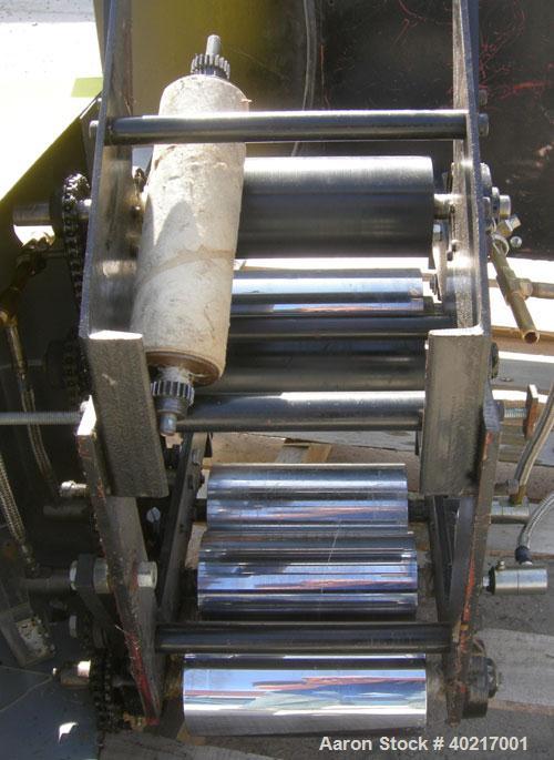 Used Wayne Machine and Die Company sheet line consisting of:  (1) 3/4" single screw extruder, approximate 20:1 L/D ratio, 3 zone barrel, 2 barrel, 1 die zone, electrically heated, air cooled, water c...