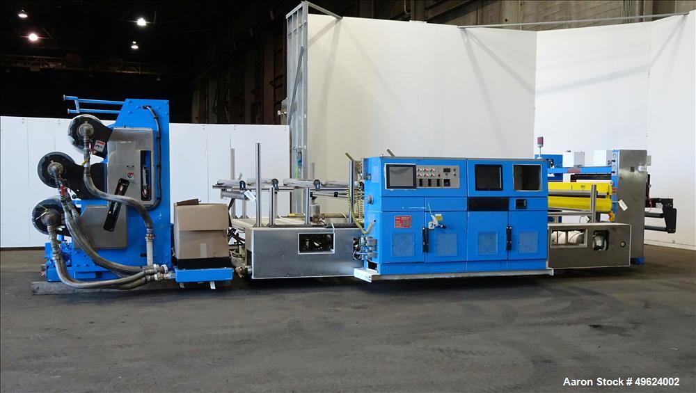 Used Welex 3 Roll Sheet Stack, Model 18x18x18x72