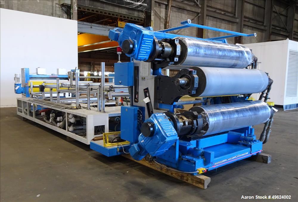 Used Welex 3 Roll Sheet Stack, Model 18x18x18x72
