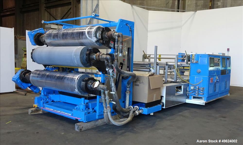 Used Welex 3 Roll Sheet Stack, Model 18x18x18x72