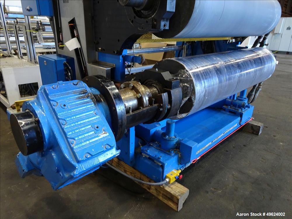 Used Welex 3 Roll Sheet Stack, Model 18x18x18x72