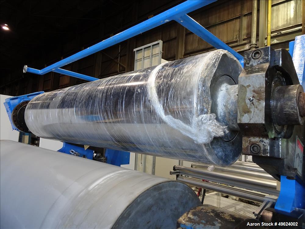 Used Welex 3 Roll Sheet Stack, Model 18x18x18x72