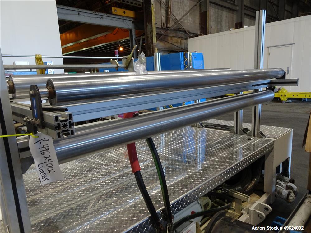 Used Welex 3 Roll Sheet Stack, Model 18x18x18x72