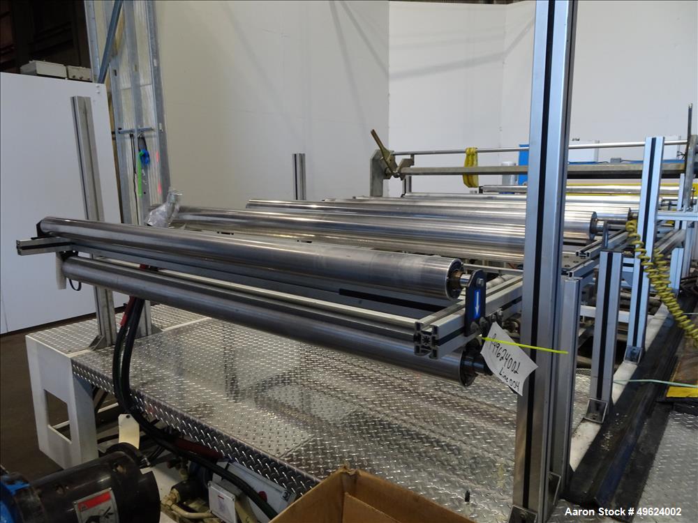 Used Welex 3 Roll Sheet Stack, Model 18x18x18x72