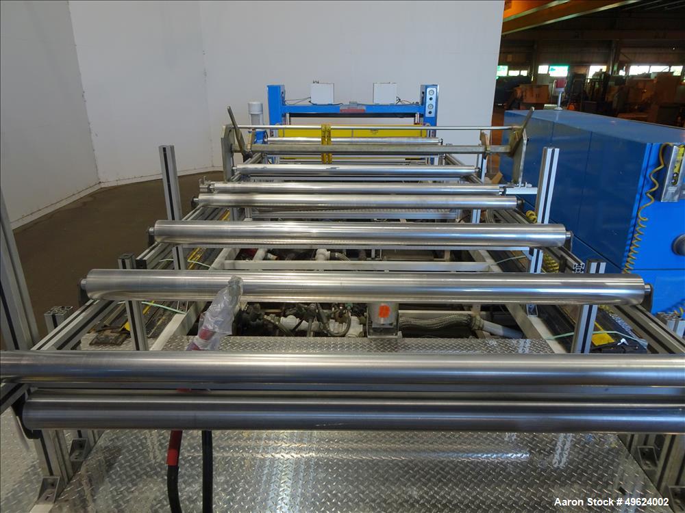 Used Welex 3 Roll Sheet Stack, Model 18x18x18x72