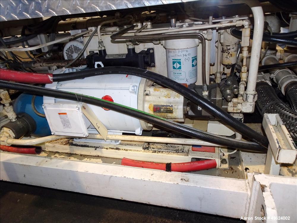 Used Welex 3 Roll Sheet Stack, Model 18x18x18x72