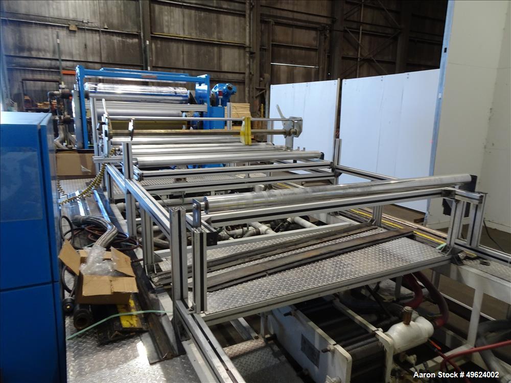 Used Welex 3 Roll Sheet Stack, Model 18x18x18x72