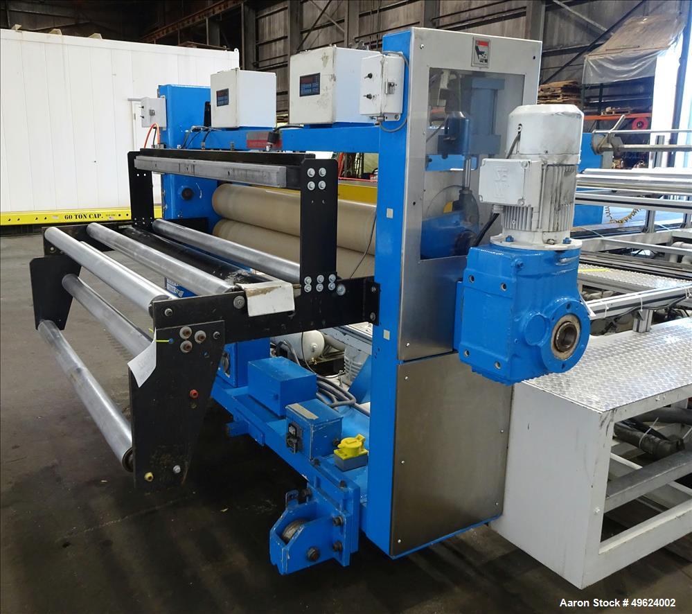 Used Welex 3 Roll Sheet Stack, Model 18x18x18x72
