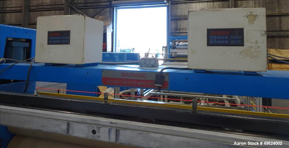 Used Welex 3 Roll Sheet Stack, Model 18x18x18x72
