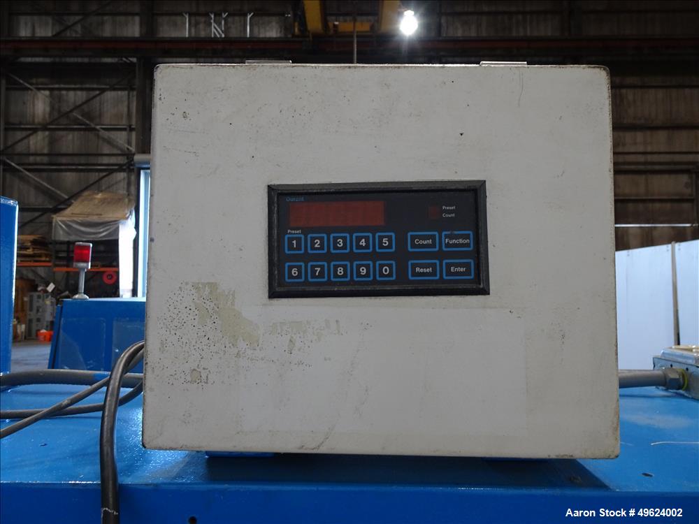 Used Welex 3 Roll Sheet Stack, Model 18x18x18x72