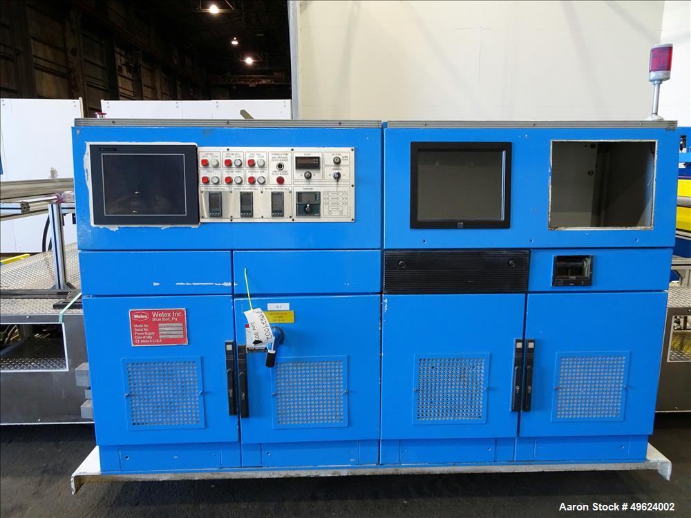 Used Welex 3 Roll Sheet Stack, Model 18x18x18x72
