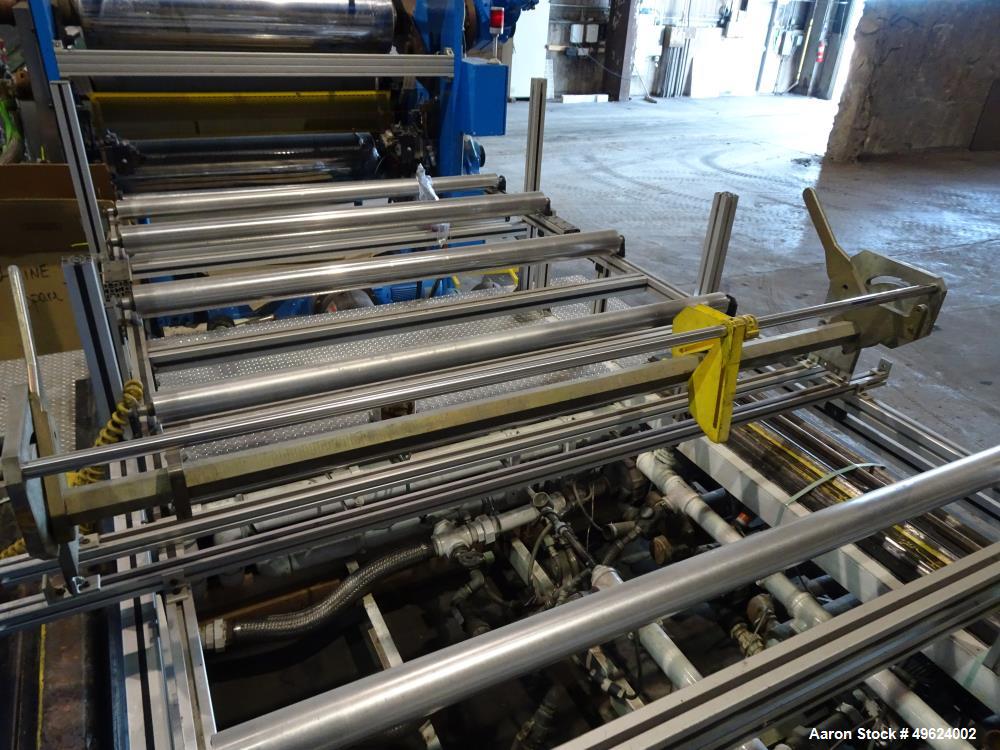 Used Welex 3 Roll Sheet Stack, Model 18x18x18x72