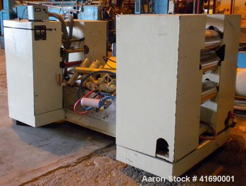 Used Welex Sheet Line Consisting Of: (1) Welex 2-1/2" single screw extruder, model 250 24:1AC, serial #1864  8-80, approximate 24 to 1 L/D ratio, 3 zone non-vented barrel, electrically heated, air co...