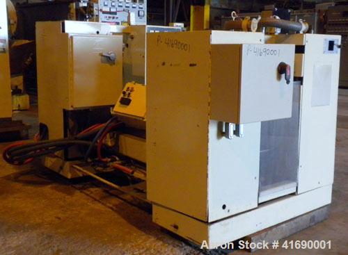 Used Welex Sheet Line Consisting Of: (1) Welex 2-1/2" single screw extruder, model 250 24:1AC, serial #1864  8-80, approximate 24 to 1 L/D ratio, 3 zone non-vented barrel, electrically heated, air co...