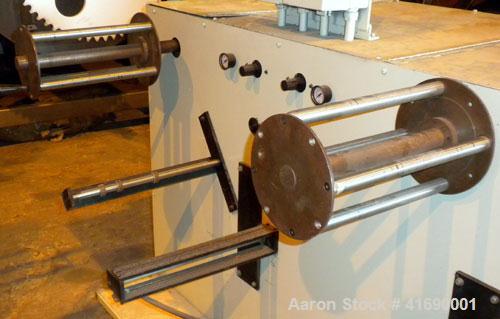 Used Welex Sheet Line Consisting Of: (1) Welex 2-1/2" single screw extruder, model 250 24:1AC, serial #1864  8-80, approximate 24 to 1 L/D ratio, 3 zone non-vented barrel, electrically heated, air co...