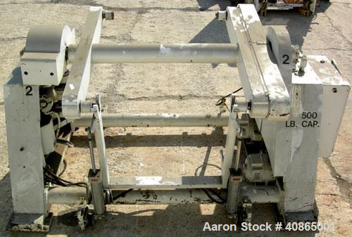  (1) 3 roll sheet stack with (3) 12" diameter x 41" wide chrome plated rolls, and (2) 12" diameter x 41" wide pattern rolls, with pumps, heat exchangers, control panel, and 16' long cooling section. ...