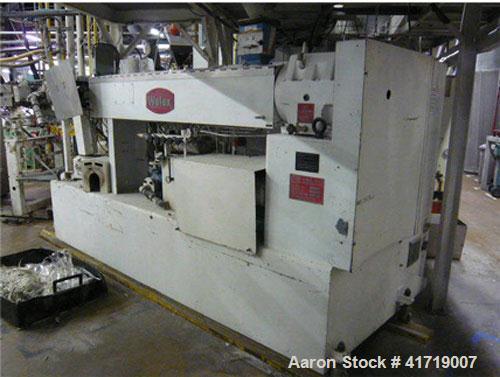 Used-PET Sheet Line for Packaging Film.  Maximum capacity 836 lbs/hour (380 kg/hr), used for foil thickness 0.0118" - 0.0472...