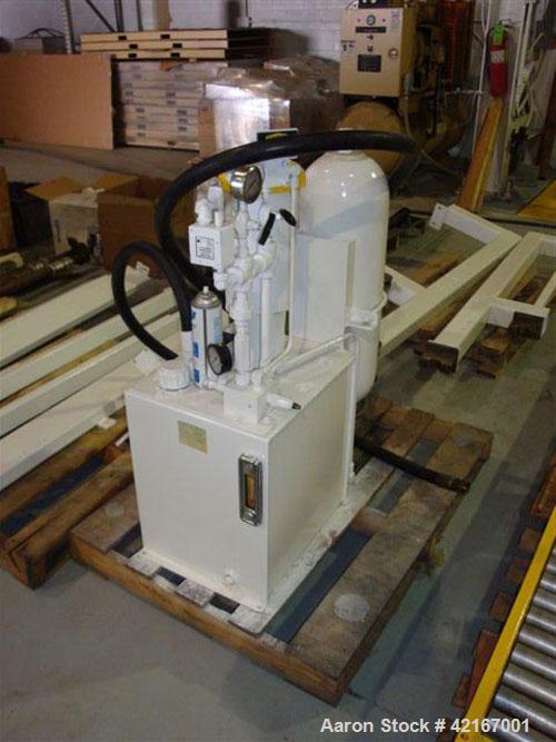 Used Welex “J” Style 78” Wide Sheet Line, Consisting Of: (1) Welex 4.5” extruder single screw extruder, 30:1 L/D ratio, side vented. Barrel is electrically heated and water cooled. Gearbox rated 263 ...
