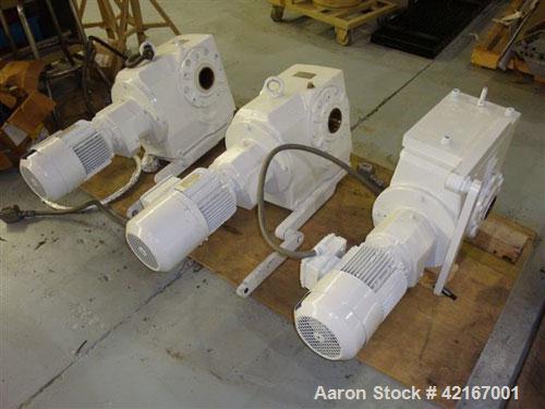 Used Welex “J” Style 78” Wide Sheet Line, Consisting Of: (1) Welex 4.5” extruder single screw extruder, 30:1 L/D ratio, side vented. Barrel is electrically heated and water cooled. Gearbox rated 263 ...