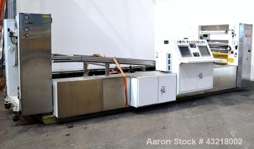 Used- Welex 41’’ Wide Sheet Extrusion Downstream Consisting Of: (1) Welex 3 Roll sheet stack. (3) 41’’ wide x 12’’ diameter ...