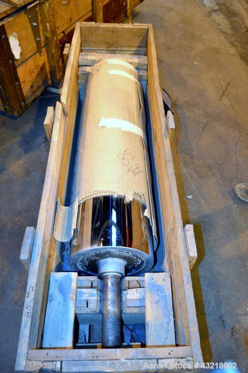 Used Welex 41’’ Wide Sheet Extrusion Downstream Consisting Of: (1) Welex 3 Roll sheet stack. (3) 41’’ wide x 12’’ diameter chrome plated cored rolls, driven by a 3hp DC gear motor. Approximate 17’ lo...