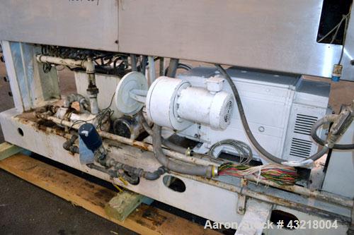 Used Welex 41’’ Wide Sheet Extrusion Line Consisting Of: (1) Welex 3-1/2’’ single screw extruder, approximate 30 to 1 L/R ratio. Electrically heated, water cooled with closed loop system with tank, p...