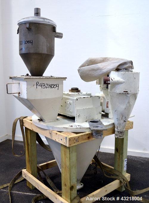 Used Welex 41’’ Wide Sheet Extrusion Line Consisting Of: (1) Welex 3-1/2’’ single screw extruder, approximate 30 to 1 L/R ratio. Electrically heated, water cooled with closed loop system with tank, p...