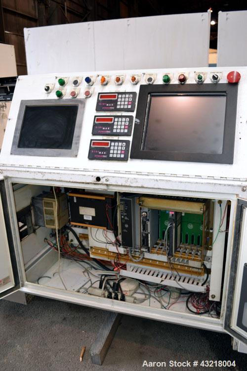 Used Welex 41’’ Wide Sheet Extrusion Line Consisting Of: (1) Welex 3-1/2’’ single screw extruder, approximate 30 to 1 L/R ratio. Electrically heated, water cooled with closed loop system with tank, p...