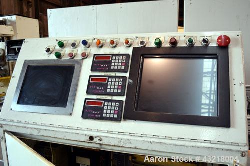 Used Welex 41’’ Wide Sheet Extrusion Line Consisting Of: (1) Welex 3-1/2’’ single screw extruder, approximate 30 to 1 L/R ratio. Electrically heated, water cooled with closed loop system with tank, p...