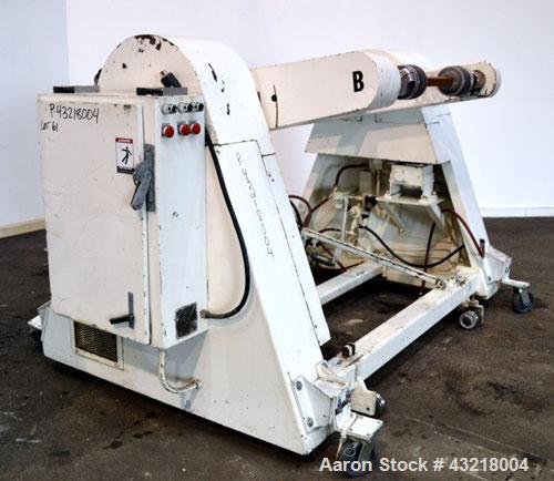 Used Welex 41’’ Wide Sheet Extrusion Line Consisting Of: (1) Welex 3-1/2’’ single screw extruder, approximate 30 to 1 L/R ratio. Electrically heated, water cooled with closed loop system with tank, p...