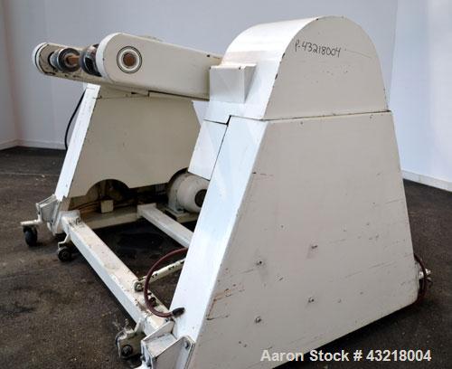 Used Welex 41’’ Wide Sheet Extrusion Line Consisting Of: (1) Welex 3-1/2’’ single screw extruder, approximate 30 to 1 L/R ratio. Electrically heated, water cooled with closed loop system with tank, p...