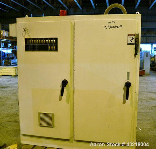 Used Welex 41’’ Wide Sheet Extrusion Line Consisting Of: (1) Welex 3-1/2’’ single screw extruder, approximate 30 to 1 L/R ratio. Electrically heated, water cooled with closed loop system with tank, p...