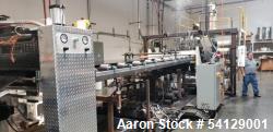 PET Sheet Extrusion Line – 48” Wide, 2,000 lbs/hr, OMV D140 Extruder, (Used)
